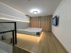 鹤壁淇滨朝歌里本月无中J费精装复式，WiFi，投影，押一付一出租房源真实图片