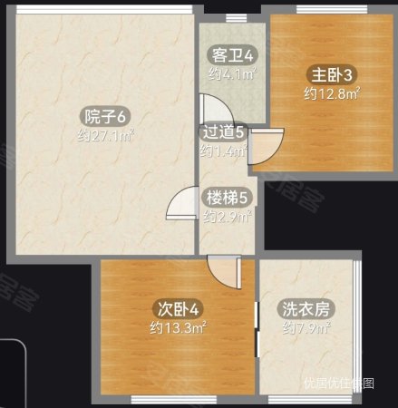 花溪碧桂园白鹭湾5室2厅4卫242.53㎡南北260万