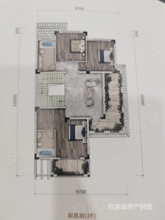 方直珑湖湾(别墅)7室4厅6卫196㎡南北850万