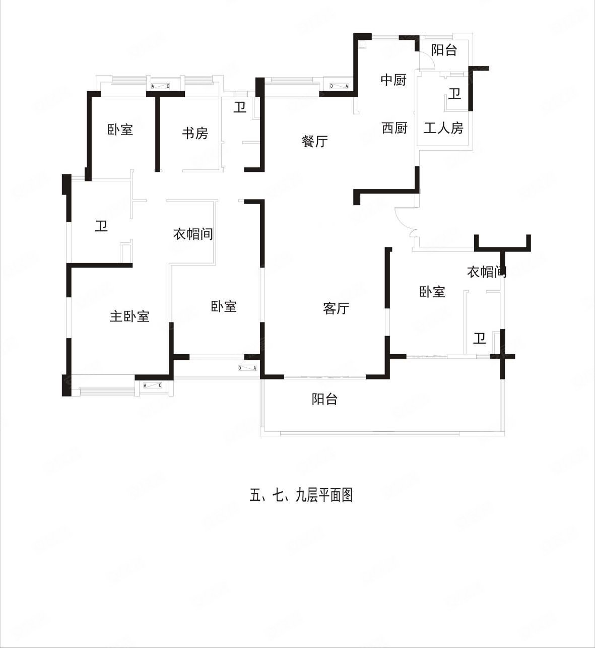碧桂园大平层5室3卫好楼层送车位随时看房