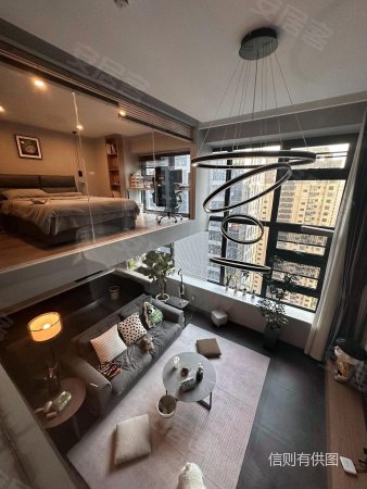 四河地铁口精装修套二loft公寓房东急用钱带软装出售