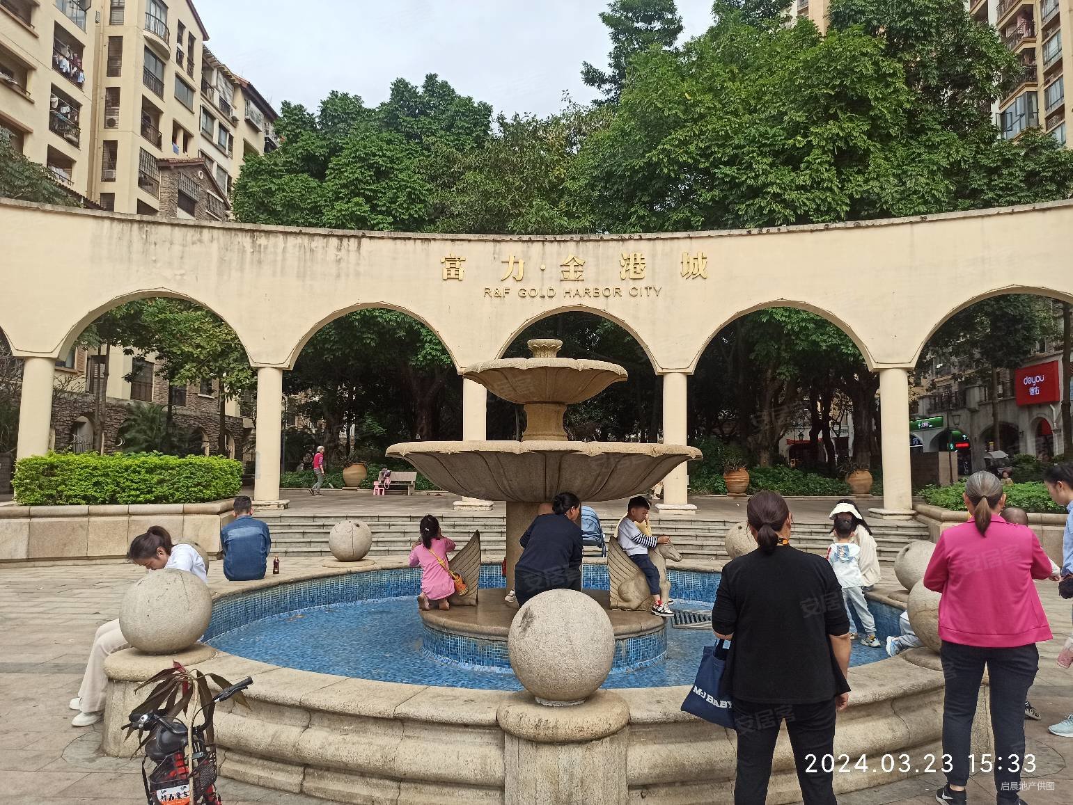 富力金港城 高楼层 一房一厅 采光好