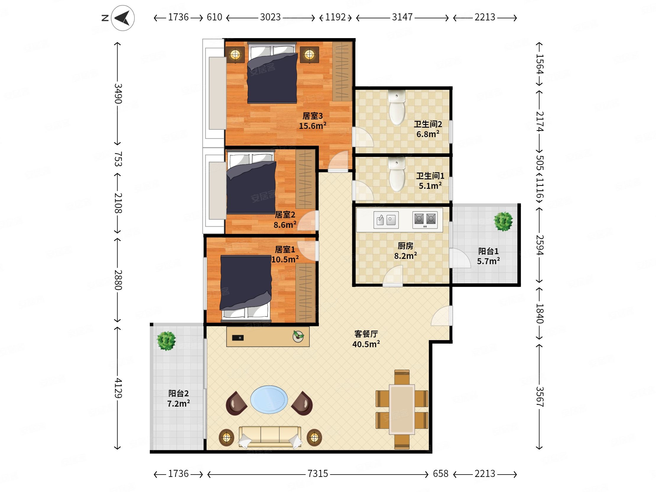 仅05佣优选好房峻林业主直降200万视野开阔