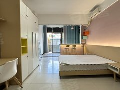 东莞东城世博广场独立露台单间非顶楼电梯房 近万达 妇幼 东华医院出租房源真实图片