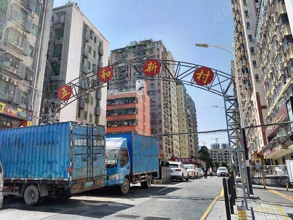 深圳龙岗坂田和磡村五和地铁站,和磡村轻奢精装大两房 采光格局好户型