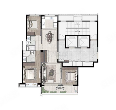 产权清晰 南北通透 近医院 高楼层视野无遮挡 临地铁,绿城凤起潮鸣