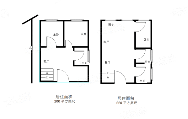 新景龙郡2室2厅2卫86.27㎡南420万