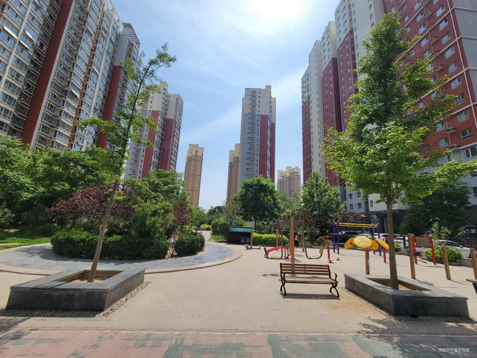 朝南户型,拎包入住,领秀世纪城二手房,93万,2室2厅,1卫,86平米-保定