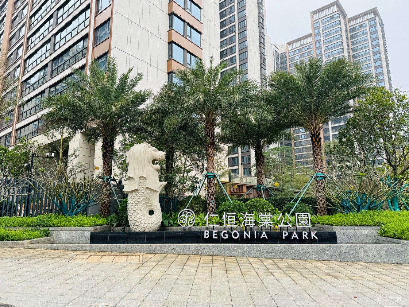 仁恒海棠公园一期小高层四房全新未入住业主诚心出售