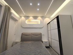 张家港大新大新中心无中介出租大新镇望江水岸精装修主卧独立卫生间，独立厨房出租房源真实图片