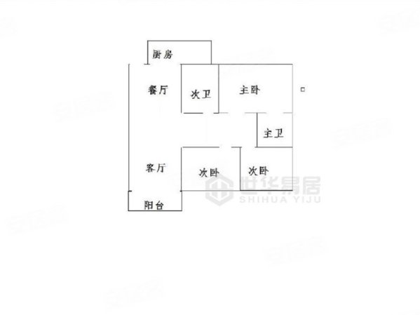 方洲丽园3室2厅2卫96㎡南北35万