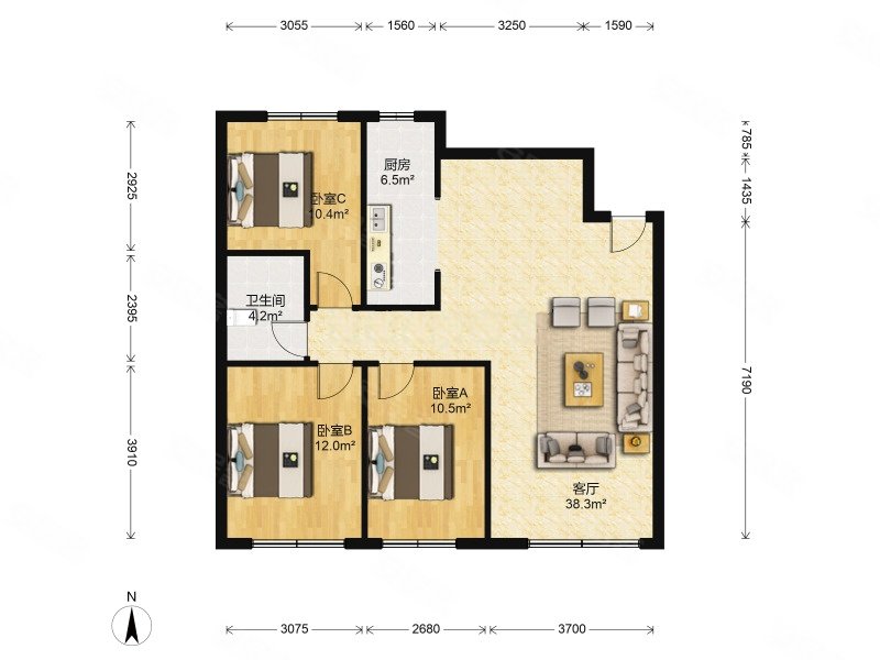 紫泉郡本房主靠谱诚信出售本房随时看房