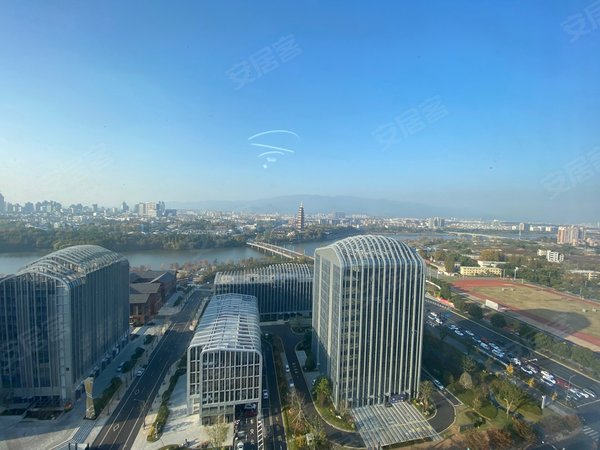 金华金东多湖富力三江都荟万达旁 古子城附近 电梯江景房 全新单间