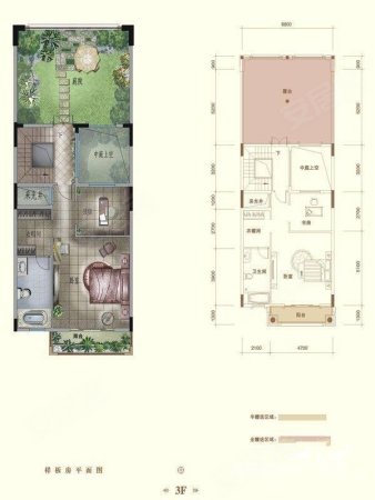 佳兆业东江新城(别墅)4室2厅5卫242㎡南北350万