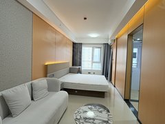 武汉青山和平大道5号线地铁青宜居 观景阳台加天然气厨房 精装公寓出租房源真实图片