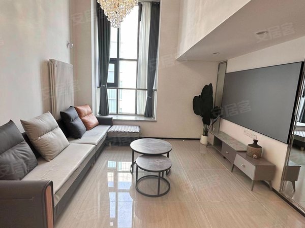 loft精装公寓 恒大城 万虹广场 王舍人地铁站 三院,历城租房-济南58