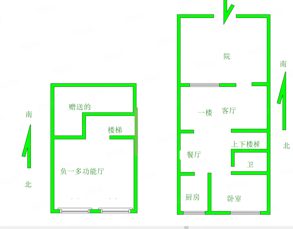 奥特莱斯(别墅)3室2厅3卫198.5㎡南北239万