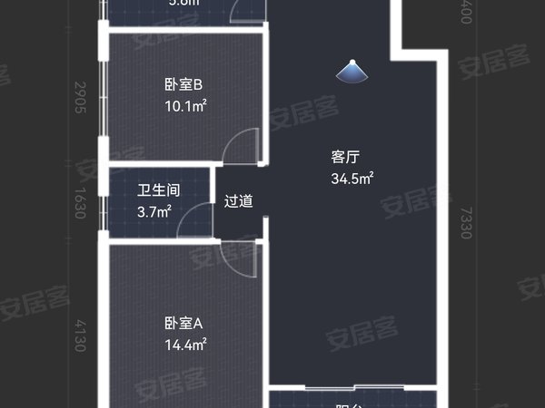 【多图】凤岭佳园,凤岭北租房,南宁东站 地铁口 轻奢风干净整洁 大