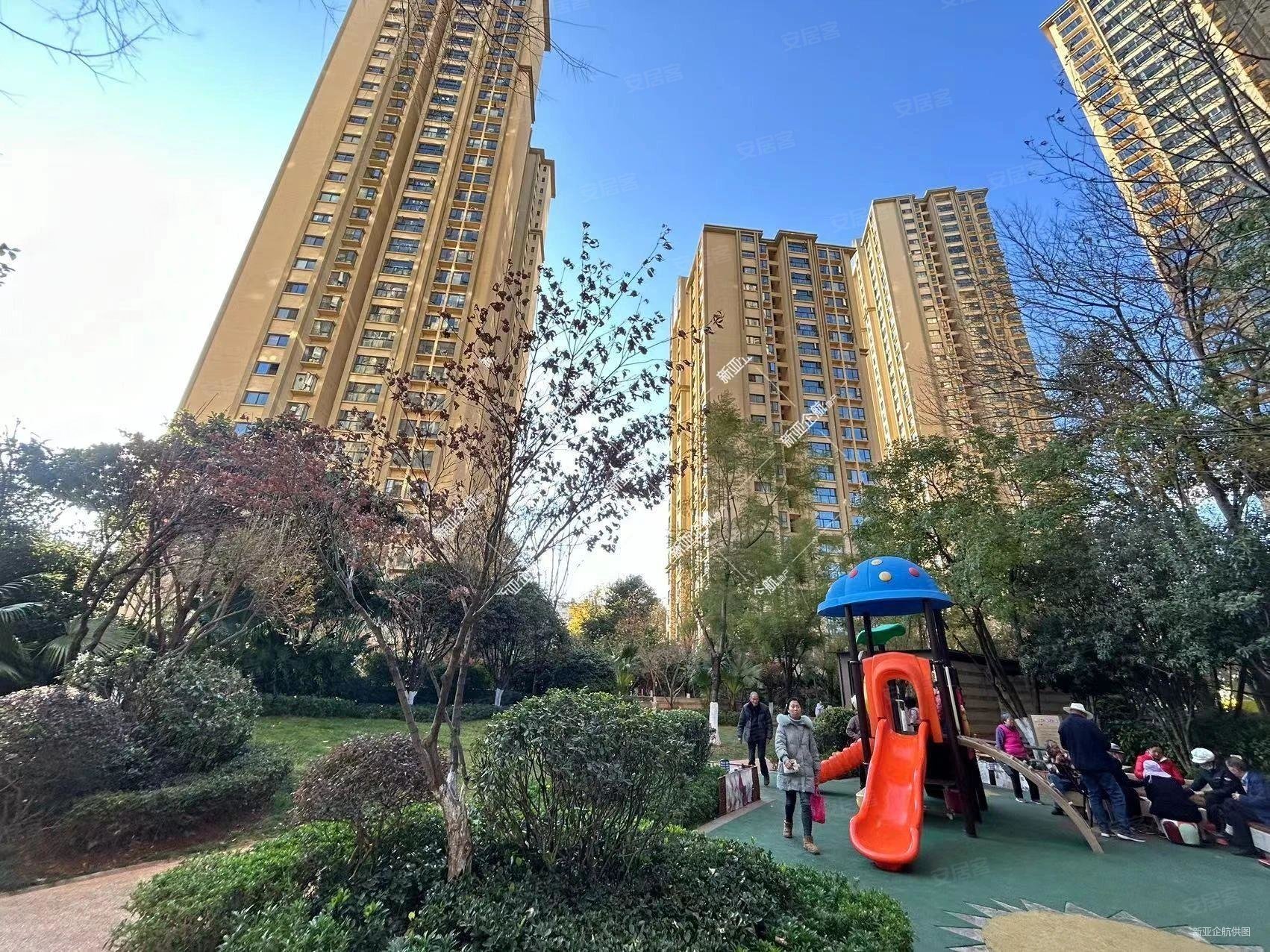 房源二环内教场路莲华 昆工旁龙湖水晶郦城精装板房带车位