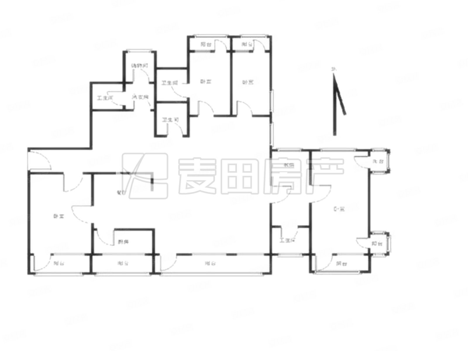复地首府3室2厅4卫404.54㎡南北3200万