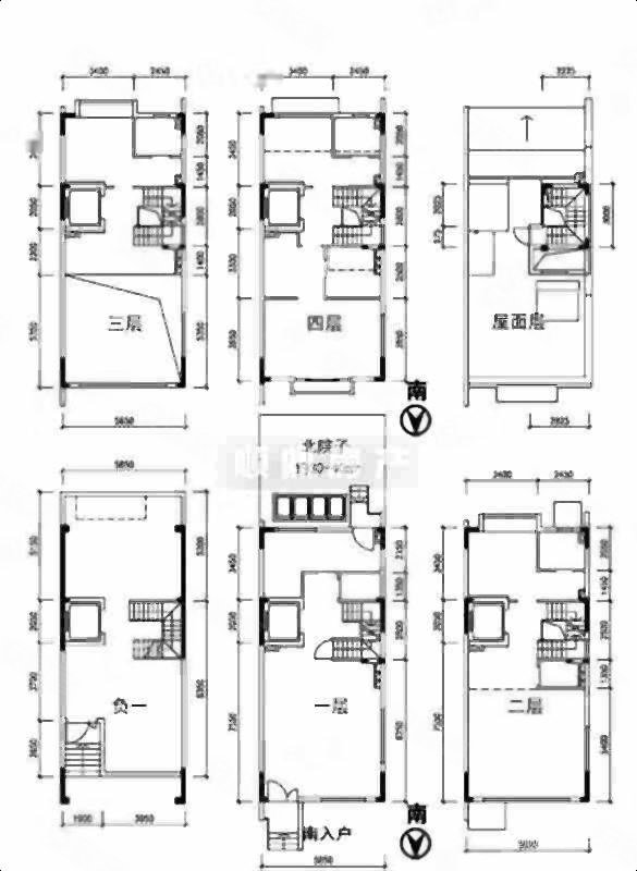 涟城(二期别墅)4室2厅4卫330㎡南北1280万