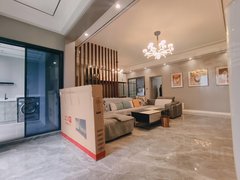 成都简阳城东新区水东旁,近东来印象,四桥次新校区,碧波豪庭全临江精装大套三出租房源真实图片