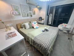 张家港塘市塘市中心吾悦公寓套房出租可短租押一付一民用水电停车方便采光通风良好出租房源真实图片