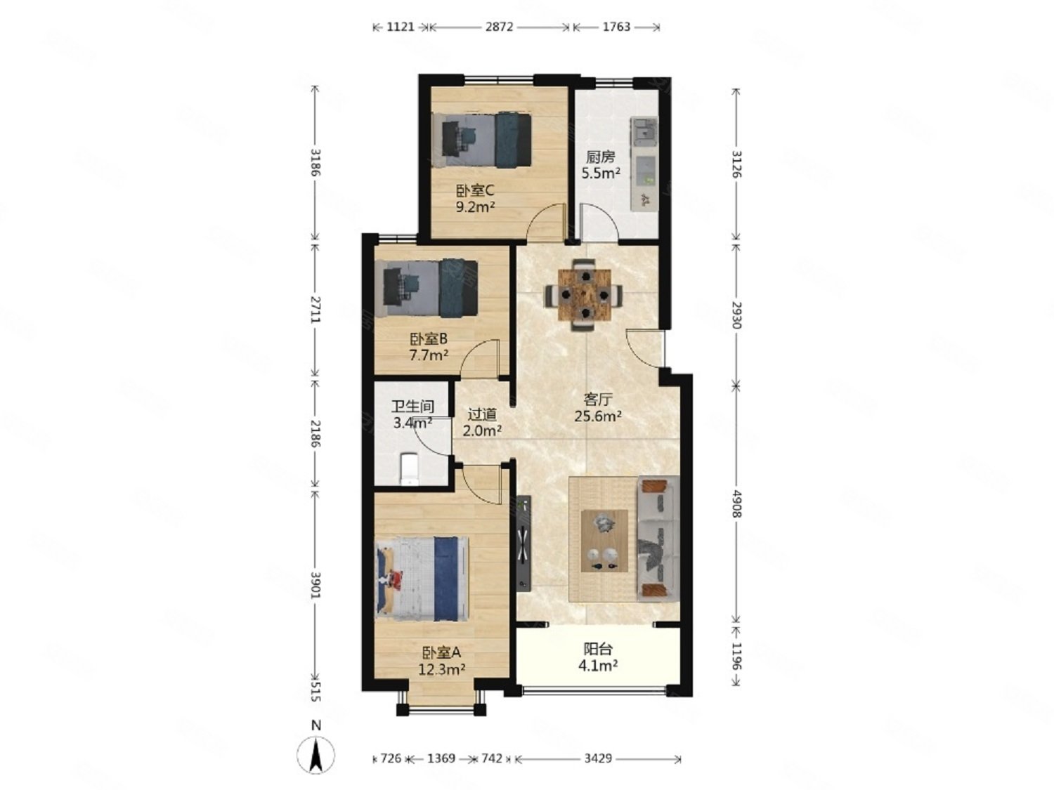 廊坊房产网>廊坊二手房>燕郊二手房>城区二手房>上上城理想新城(一期)