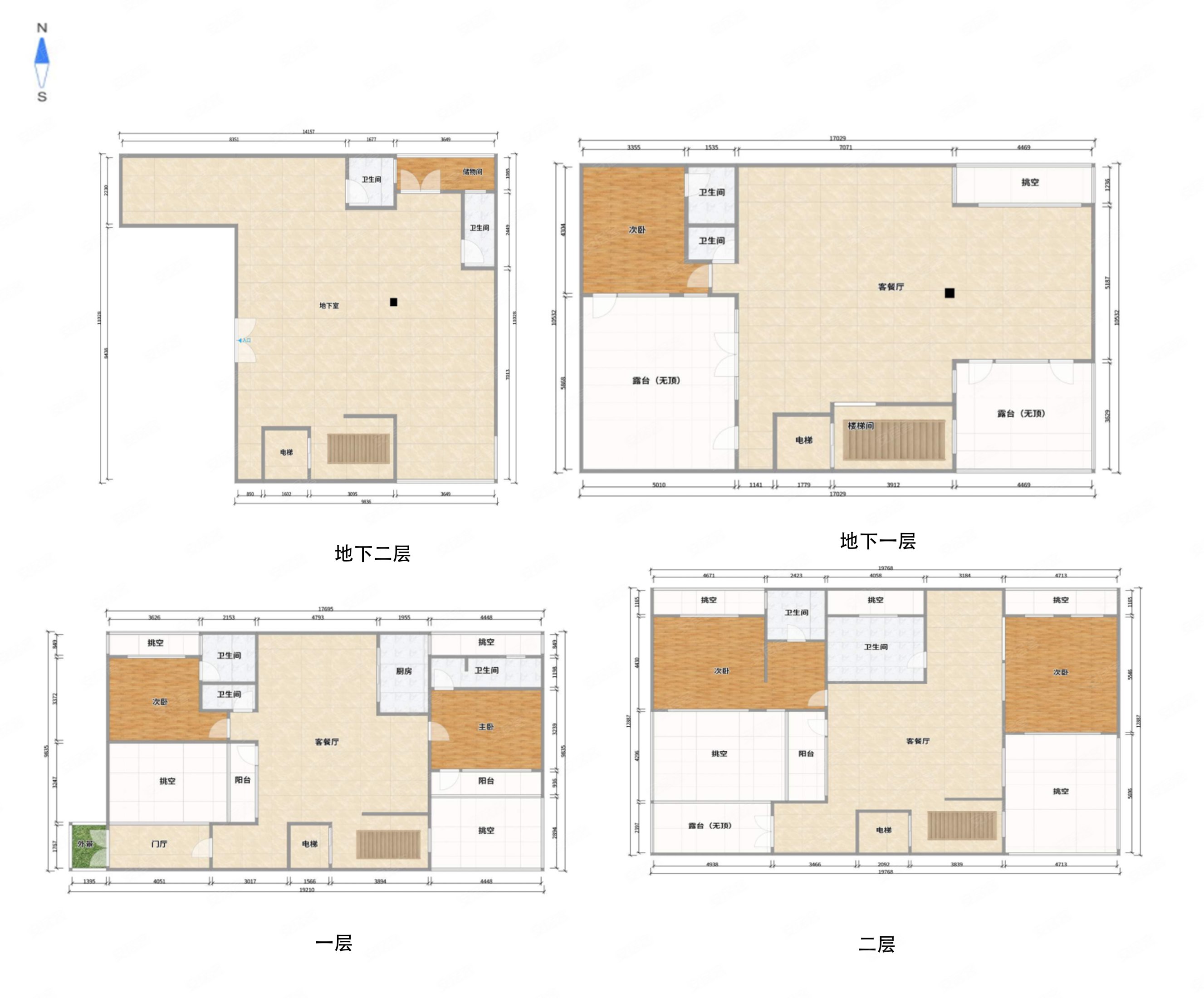 降价800万南北通透5室3厅泰禾南京院子