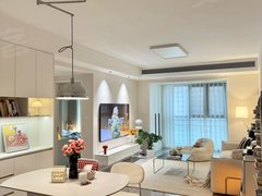 唐山路北火车站骏安园 火车站商圈 轻奢一居 极简奶油风 拎包入住 随时看房出租房源真实图片