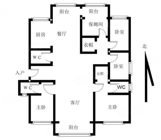 金城山水(文博路)5室3厅3卫286㎡南北372.7万