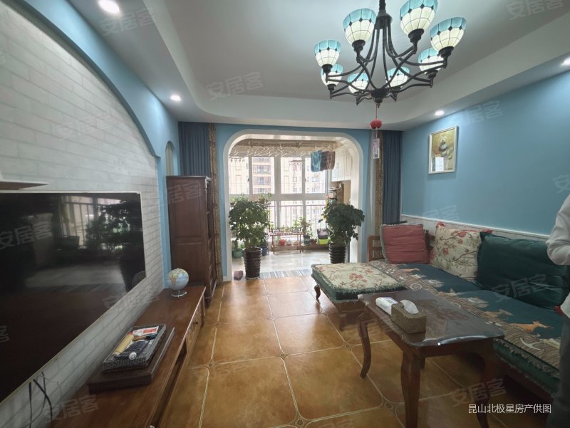 (中南必看好房)精装地中海风格丨全屋美式家居丨高区楼层丨急售