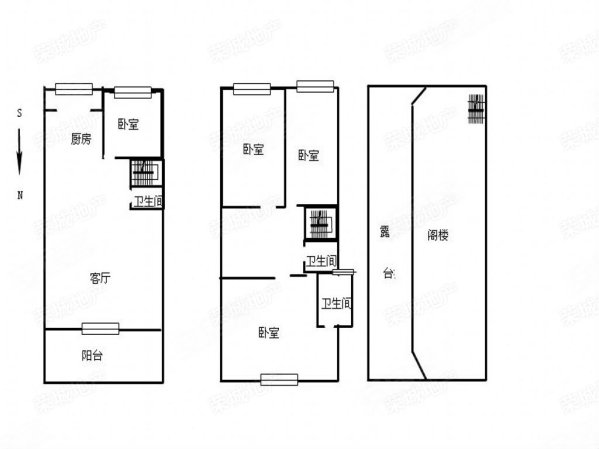 东岸紫园5室2厅3卫212.44㎡西南396万