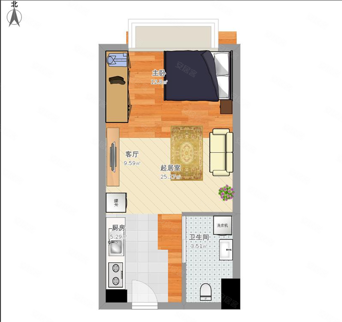 浦东微谷临地铁南北通透车位充足商业配套齐全电梯房