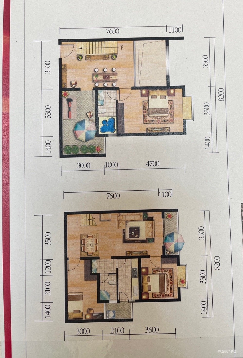 誉峰峰景4室2厅2卫121.72㎡南北115万