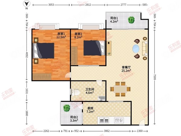 大冲新城花园平面图图片