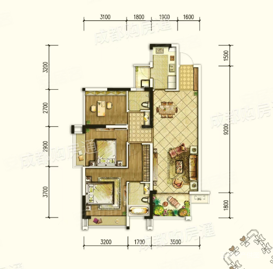 急售119个买龙樾熙城临地铁小区新精装采光好仅契税