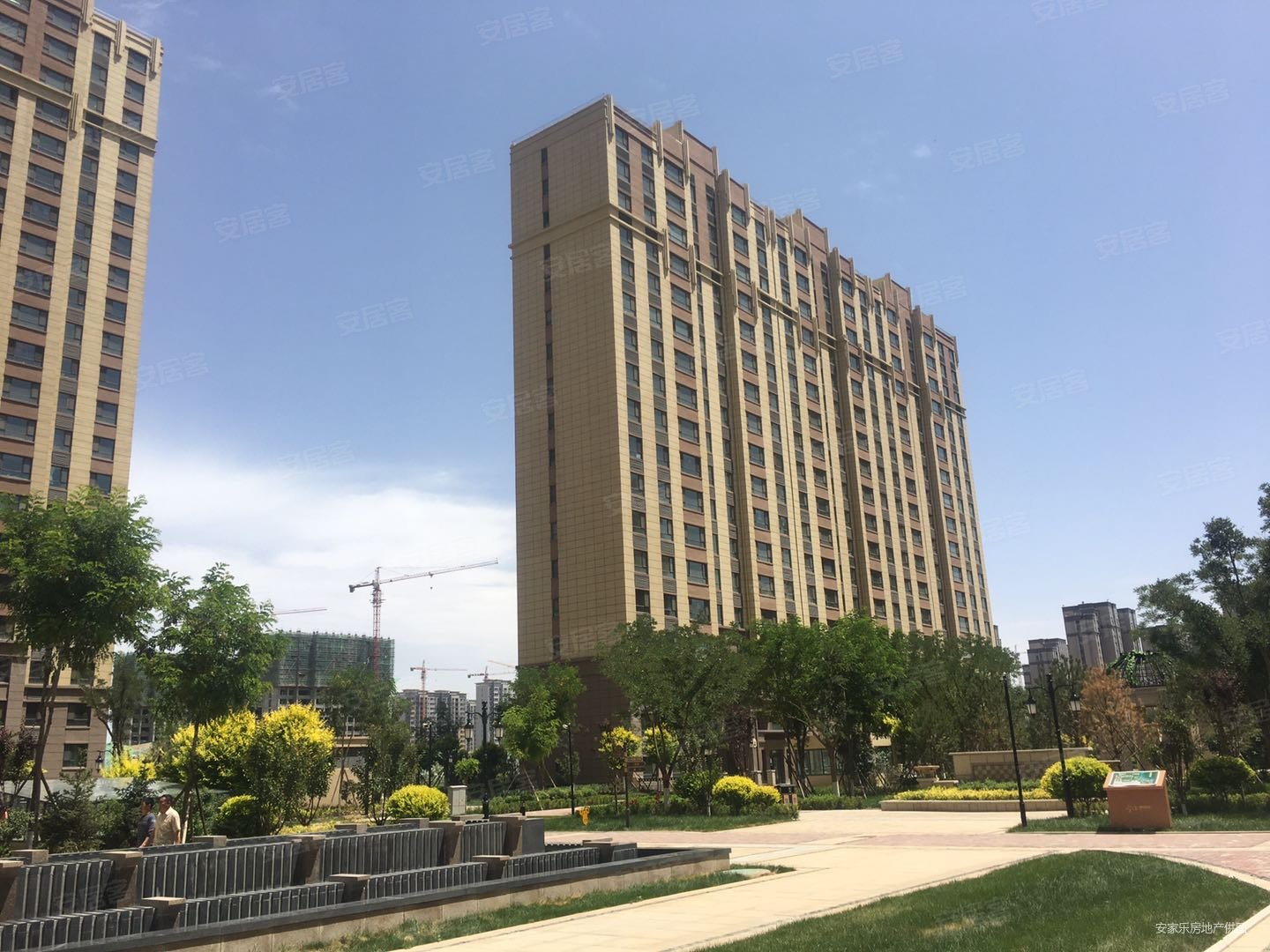 电梯房 中铭御景湾 98万 (一手房)户型 ~前后观景