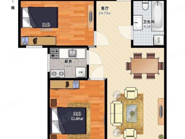 福州福清音西中联天御中联天御2房1厅附近 福和万达 金辉光明城 国际