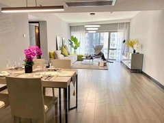 北京朝阳建外大街(经济实用也时尚)财富中心公寓,国贸CBD三居室,好房出租房源真实图片