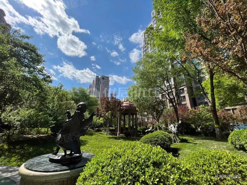 中海紫御公馆南北两居 精装不临街 朝小区 有钥匙 满五年,中海紫御