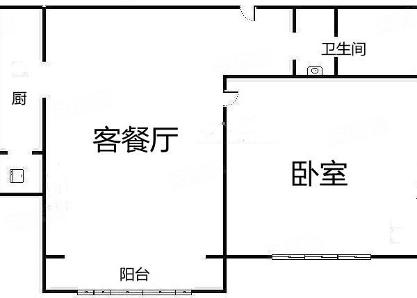 唐城小区 世纪大道彭家庄地铁出租房源真实图片