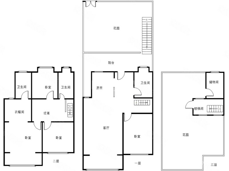151丸 华府大道旁  万锦城  联排别墅  超大赠送带花园