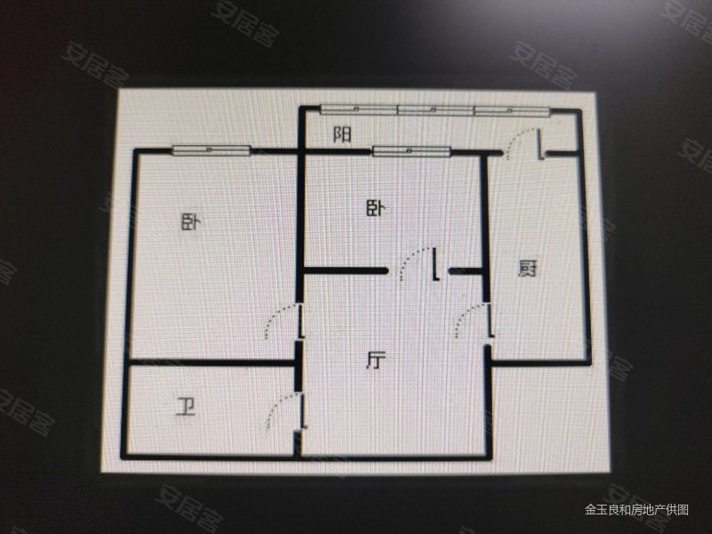 陶瓷小区(D区)2室1厅1卫65㎡东南42万