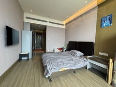 中懋天地酒店室公寓，中央空调，中央热水，免费健身，有餐厅