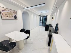 合肥滨湖新区新省府可短租可月付!民水电黑白风豪华两室 包河工业园方圆荟国轩高科出租房源真实图片