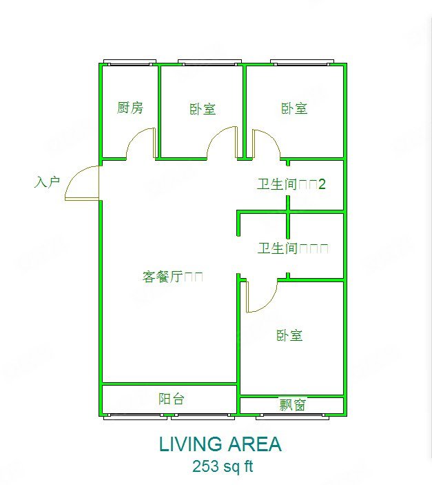 宿州御景澜庭户型图片