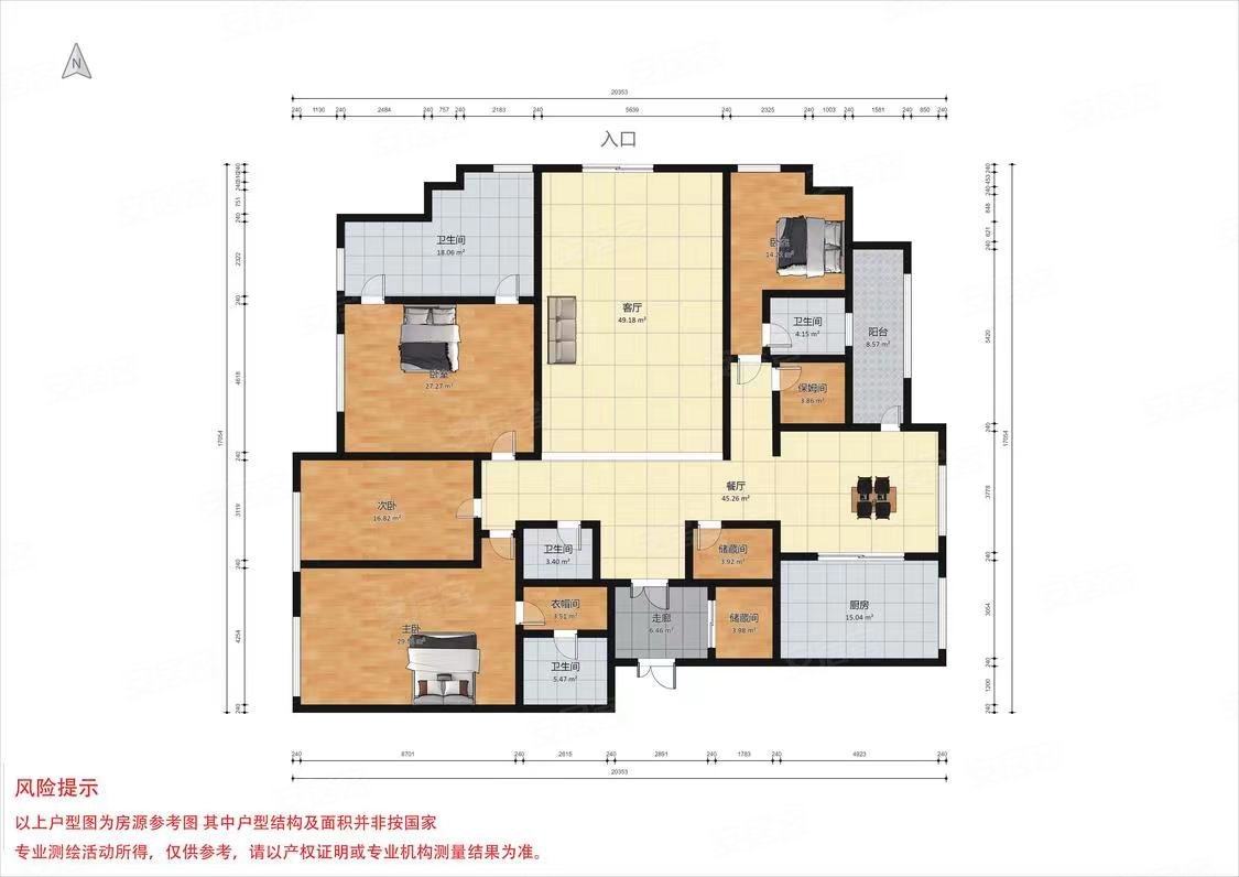 南充上河湾户型图图片