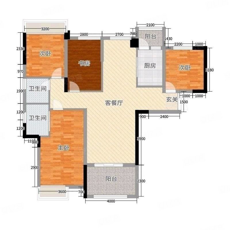 一号桥海赋长兴三期精装四室拧包入住