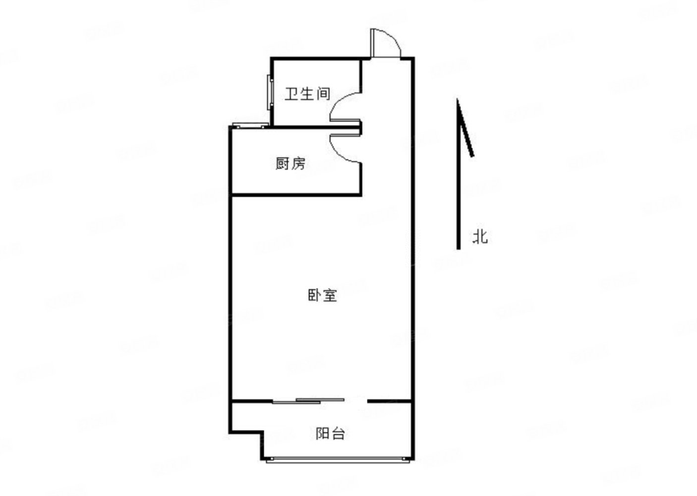 真实保证赭山春秋1室轻轨站口超高性价比